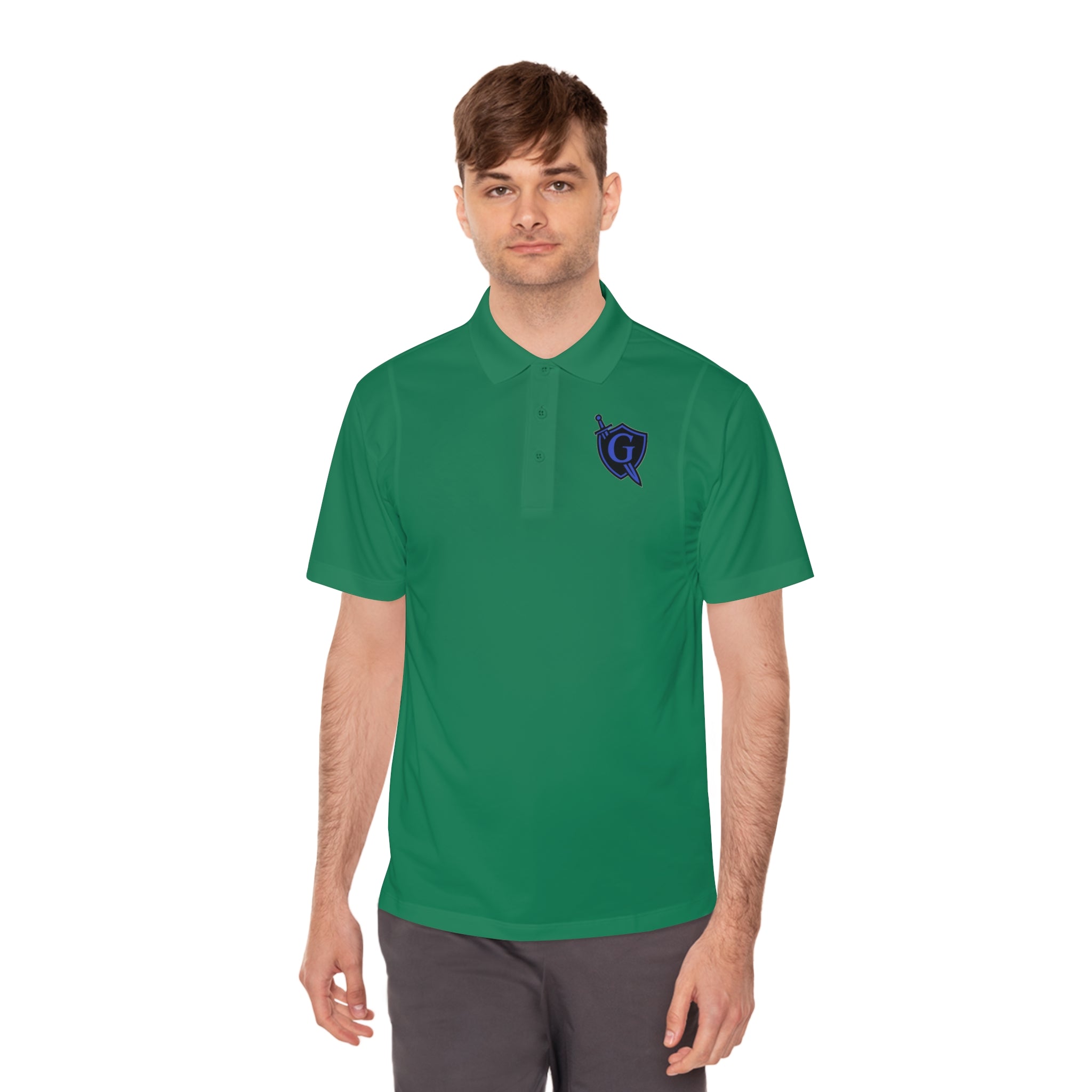 Guardian Ask Me Men's Sport Polo Shirt