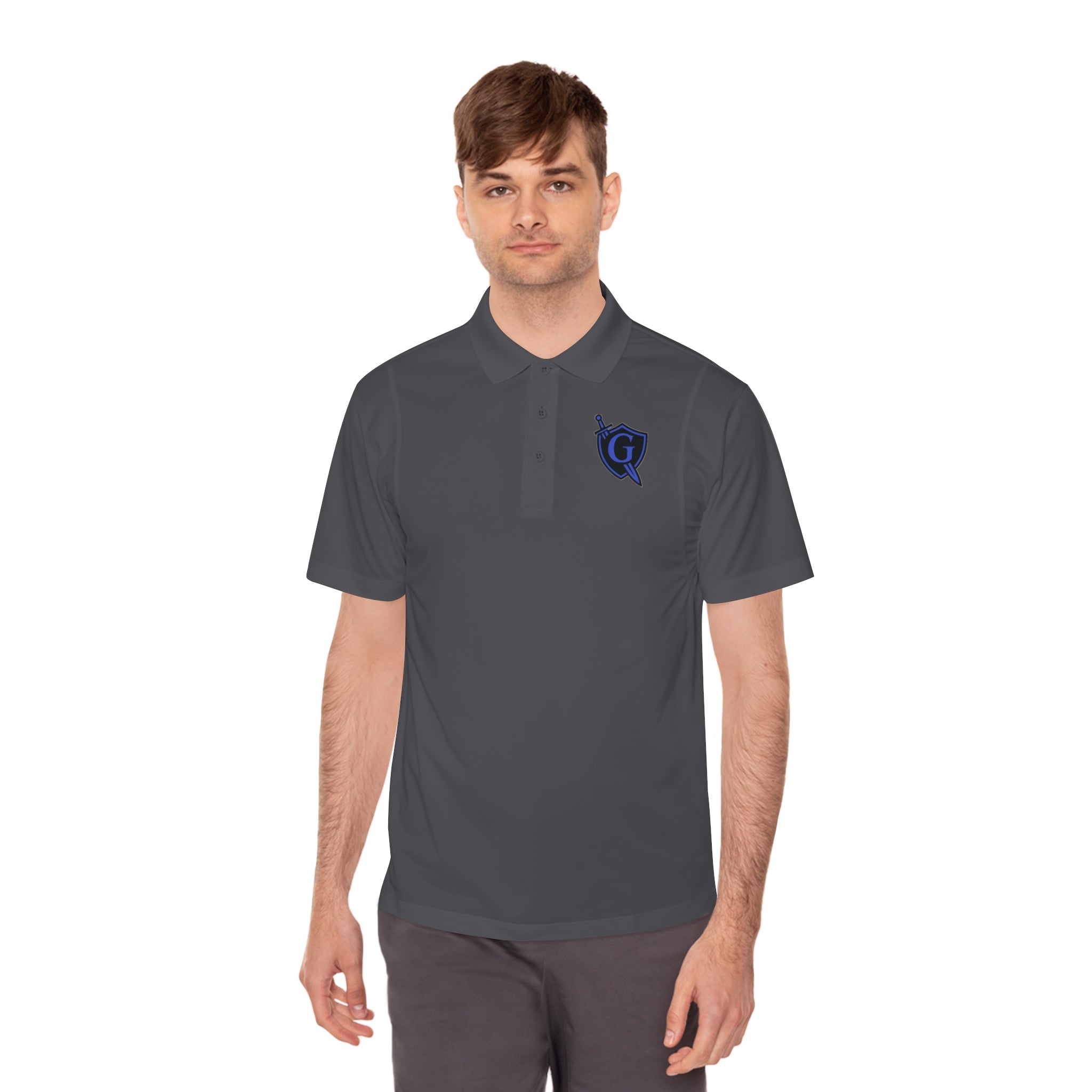 Guardian Ask Me Men's Sport Polo Shirt