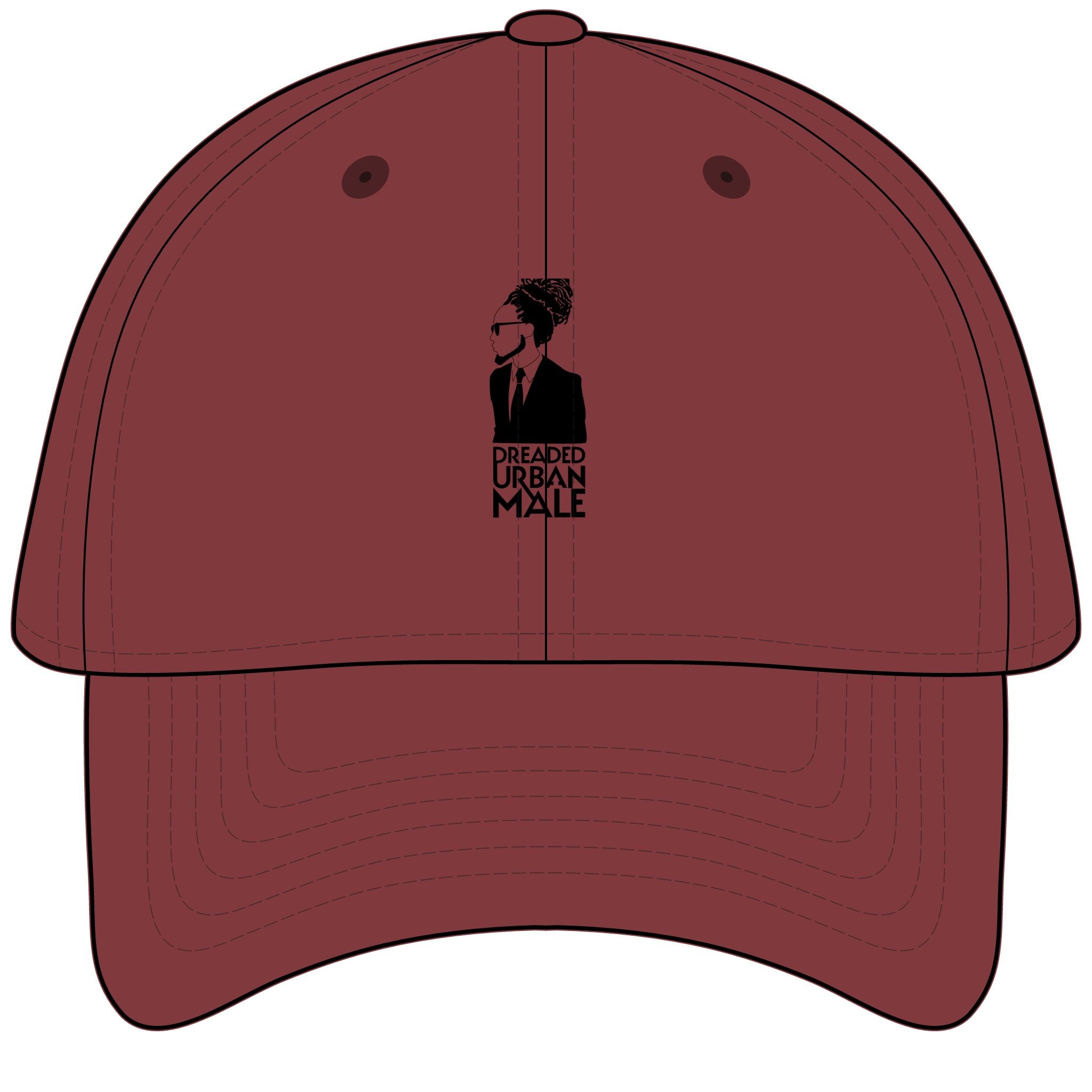 Dreaded Urban Male Garment Washed Baseball Cap