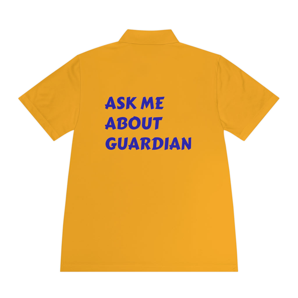 Guardian Ask Me Men's Sport Polo Shirt