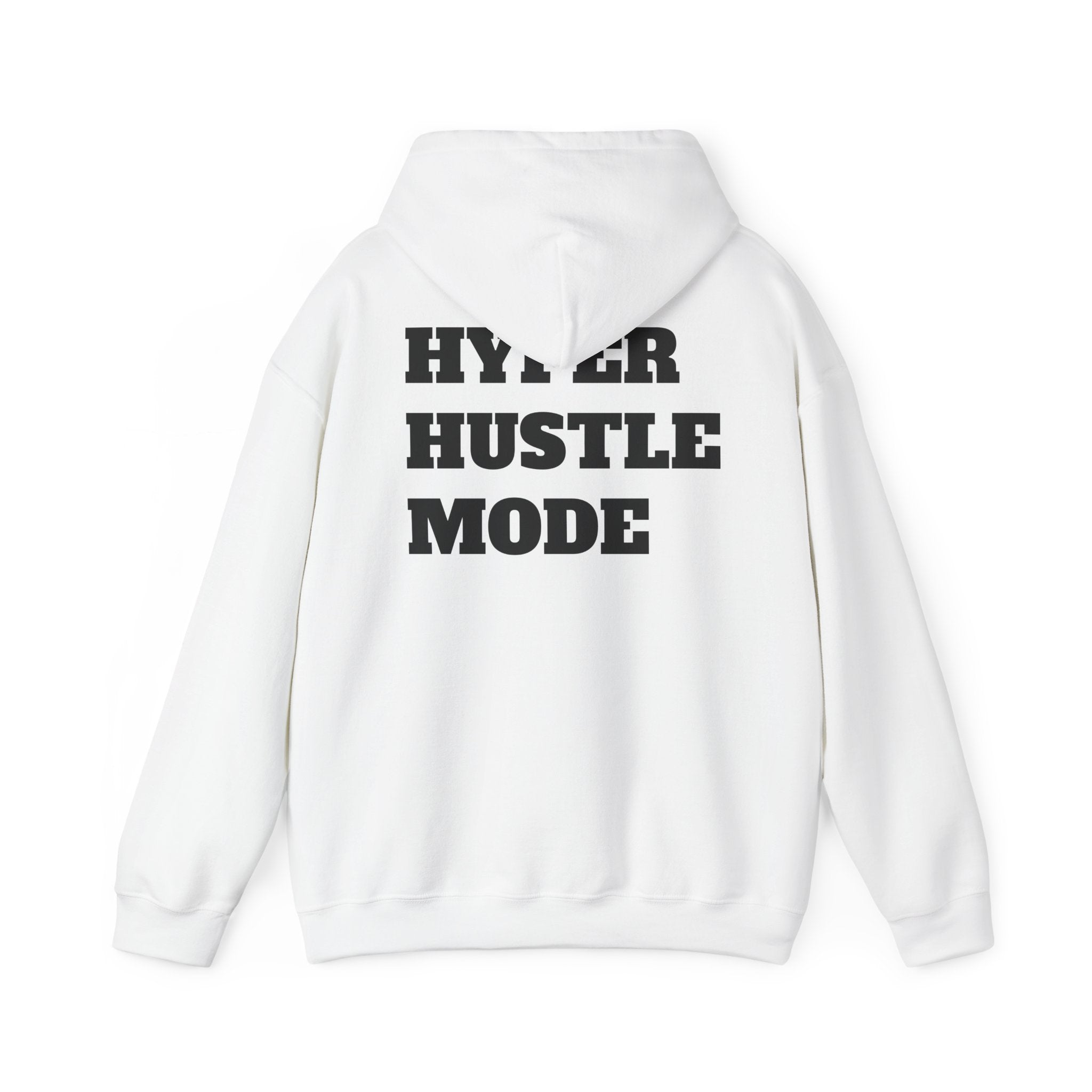 HyperHustleMode Hoodie — Hoodie Back Graphic