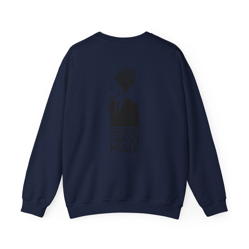 D.U.M. LIFE Crewneck Sweatshirt — Dreaded Urban Male Graphic Crewneck