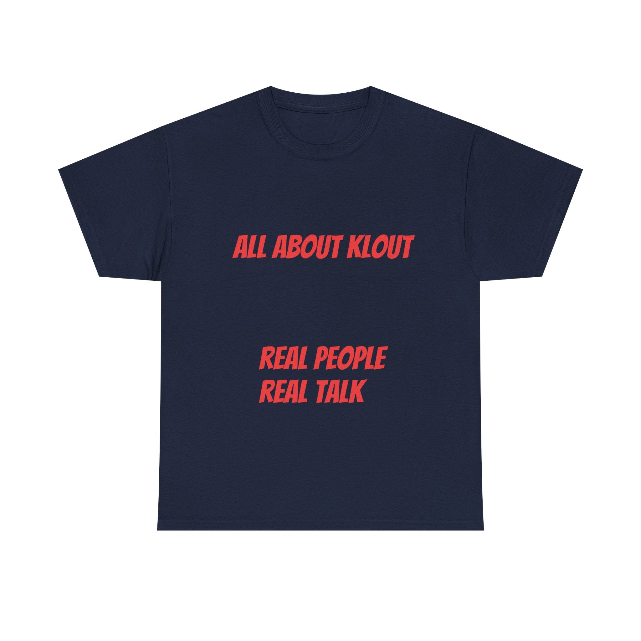 All About Klout Unisex Heavy Cotton Tee