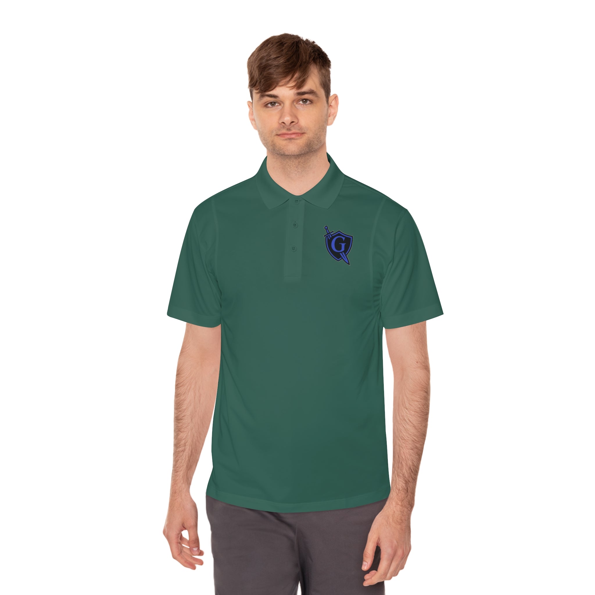 Guardian Ask Me Men's Sport Polo Shirt