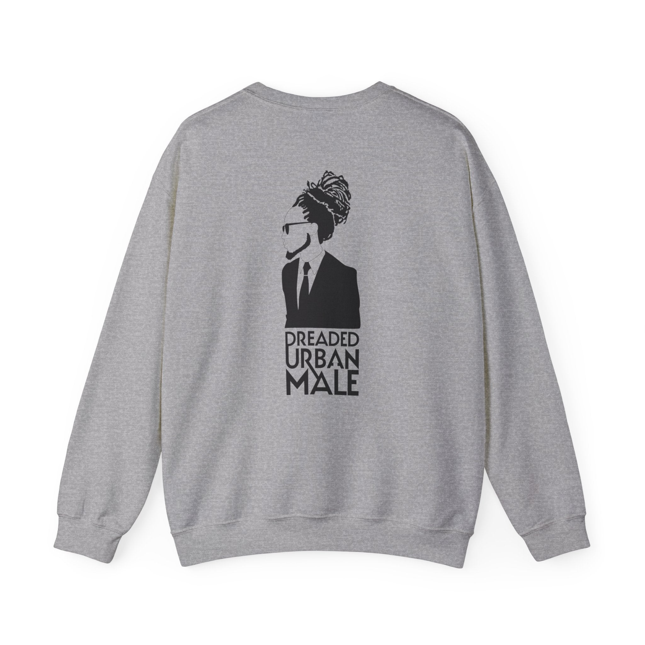 D.U.M. LIFE Crewneck Sweatshirt — Dreaded Urban Male Graphic Crewneck