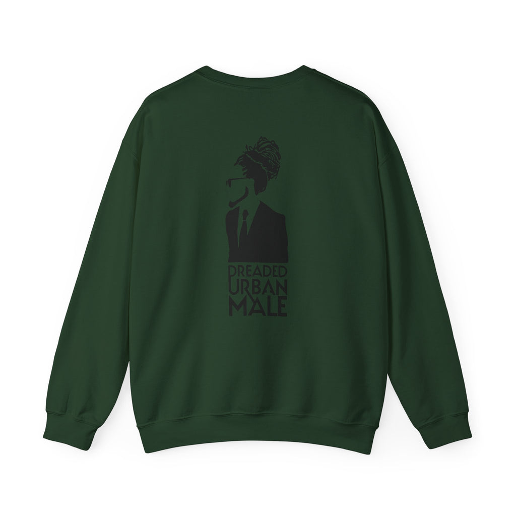 D.U.M. LIFE Crewneck Sweatshirt — Dreaded Urban Male Graphic Crewneck