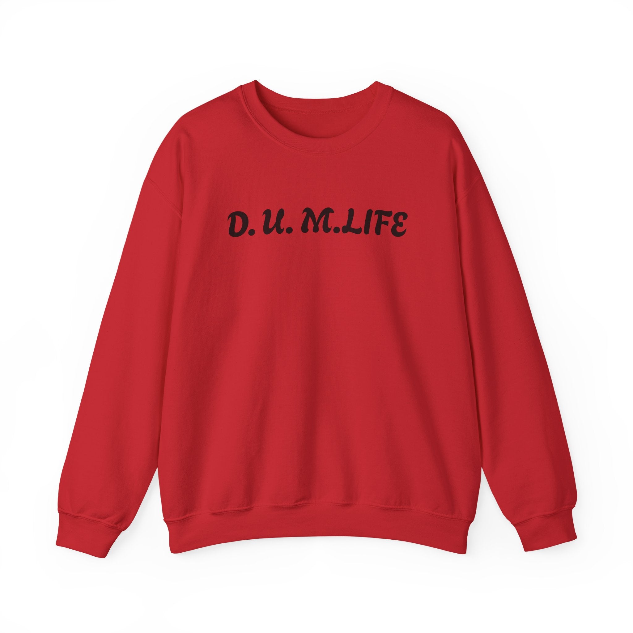 D.U.M. LIFE Crewneck Sweatshirt — Dreaded Urban Male Graphic Crewneck