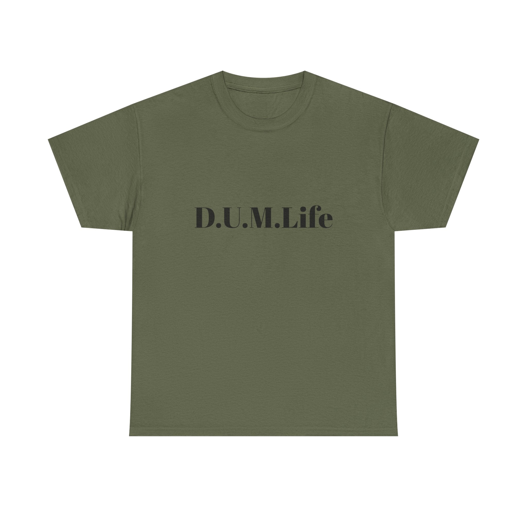 D.U.M. Life T-Shirt — "Dreaded Urban Male" Graphic Tee