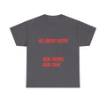 All About Klout Unisex Heavy Cotton Tee