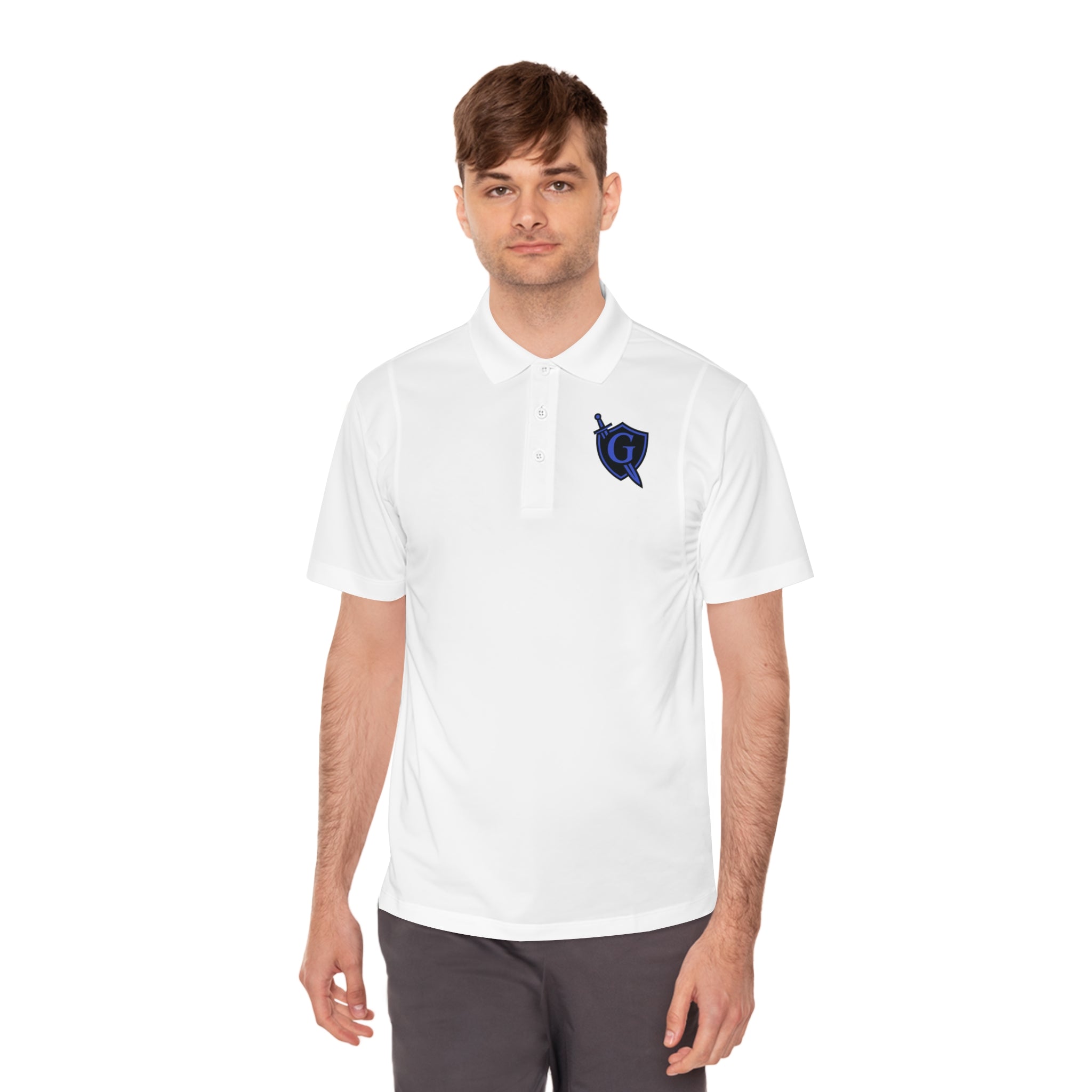 Guardian We Slay Downtime Emblem Performance Polo Shirt