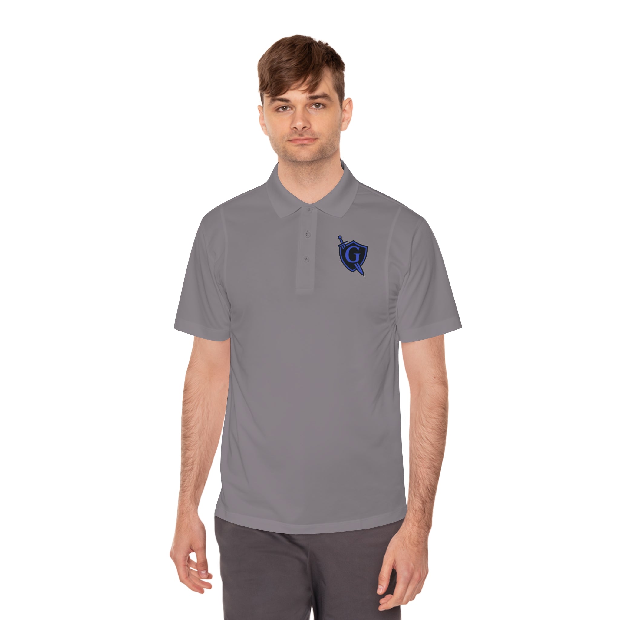 Guardian Ask Me Men's Sport Polo Shirt