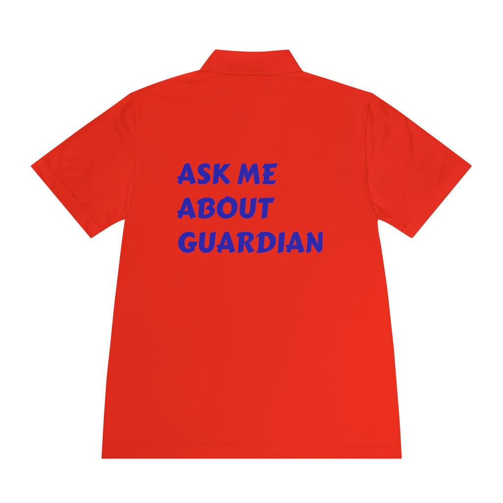 Guardian Ask Me Men's Sport Polo Shirt