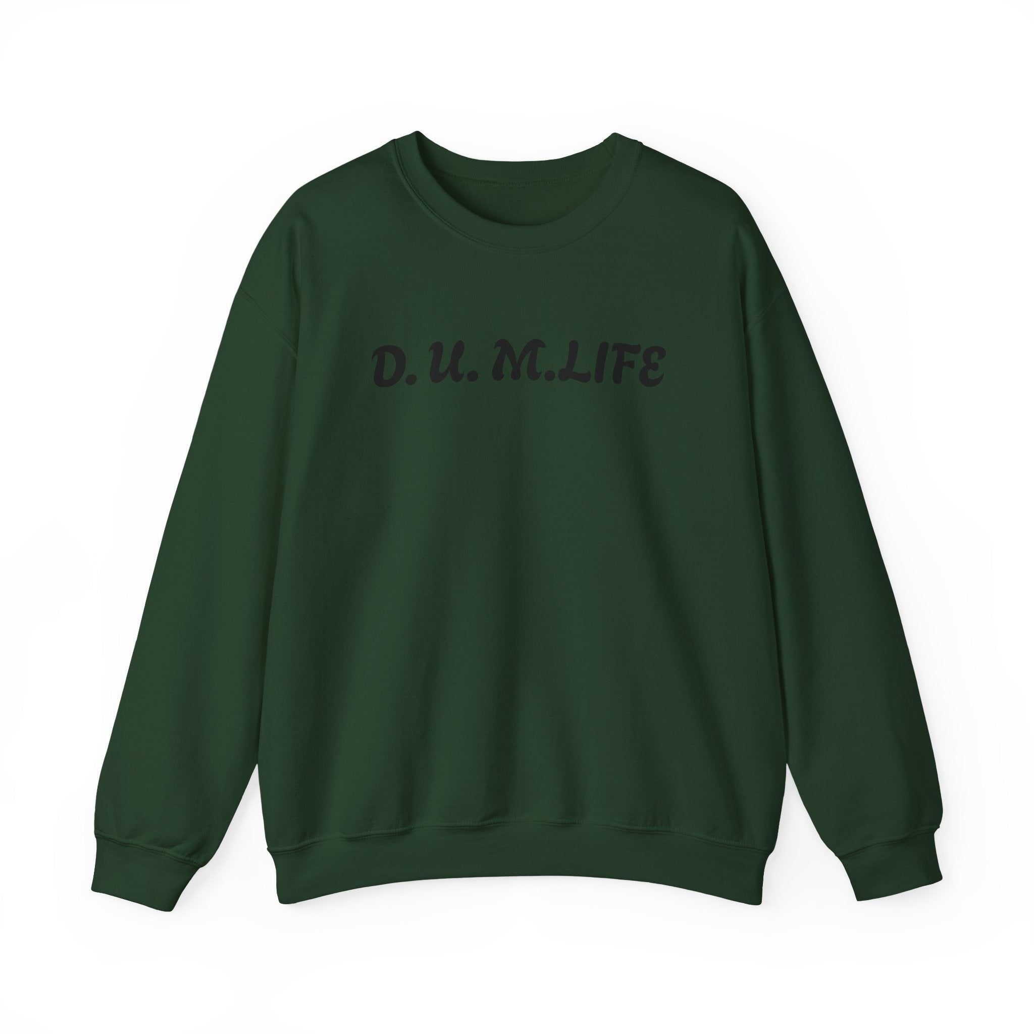 D.U.M. LIFE Crewneck Sweatshirt — Dreaded Urban Male Graphic Crewneck