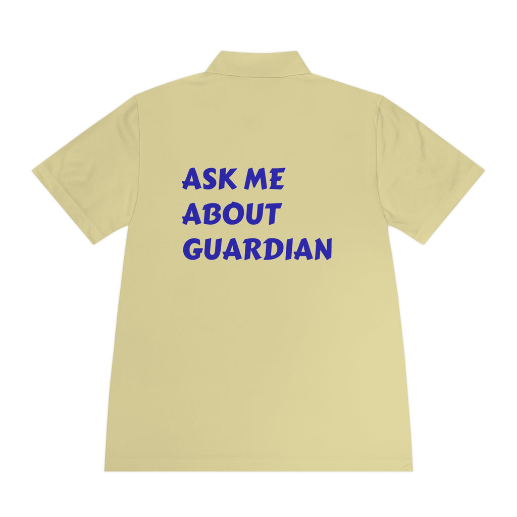 Guardian Ask Me Men's Sport Polo Shirt