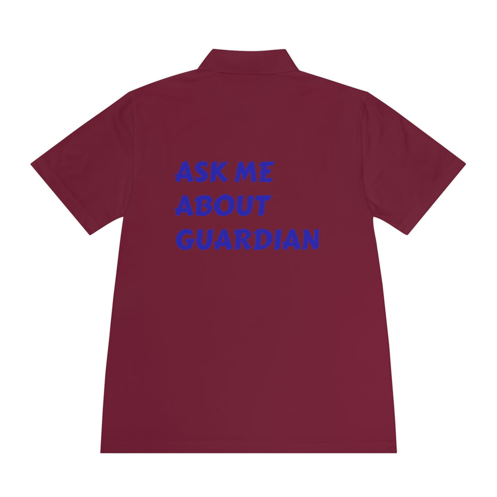 Guardian Ask Me Men's Sport Polo Shirt