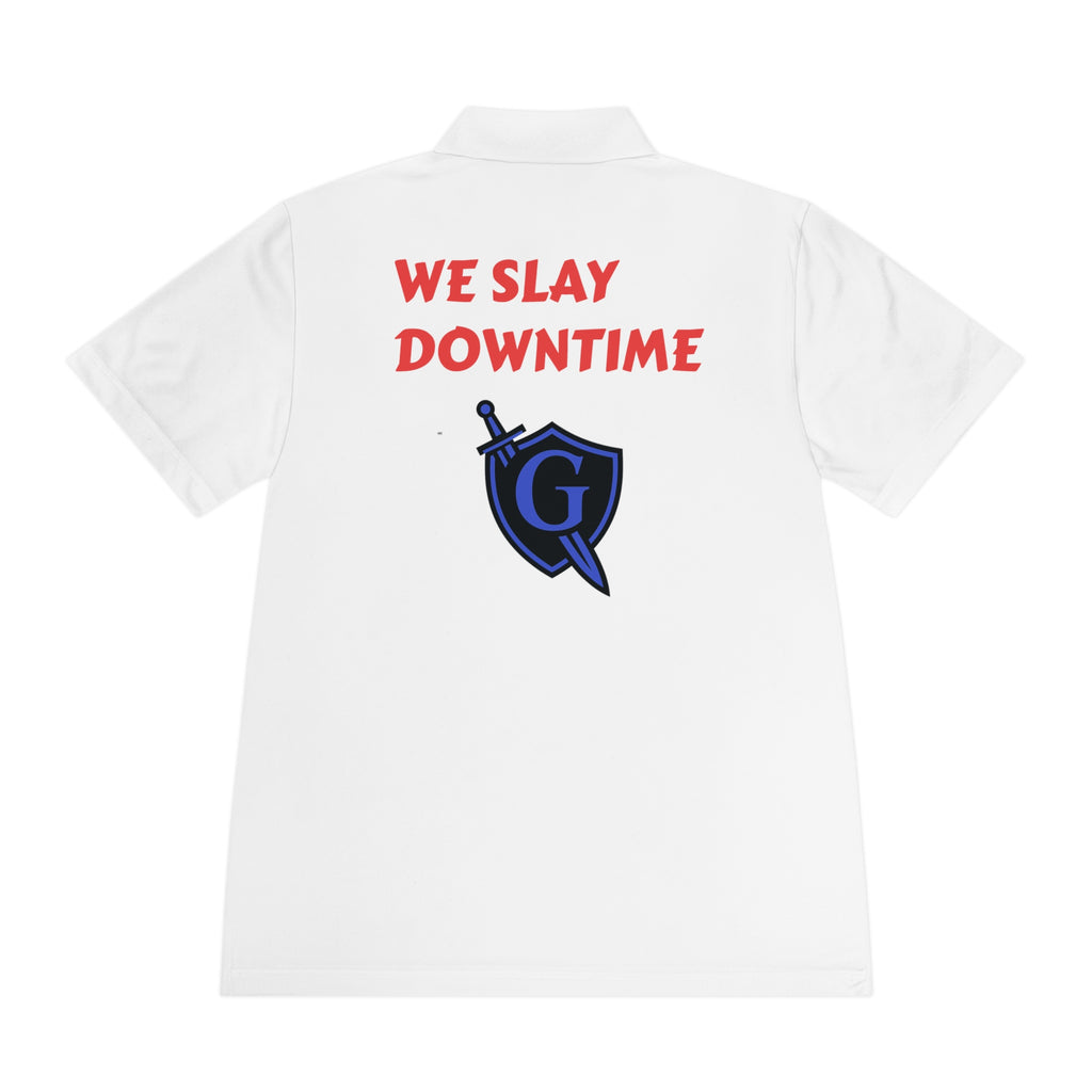 Guardian We Slay Downtime Emblem Performance Polo Shirt