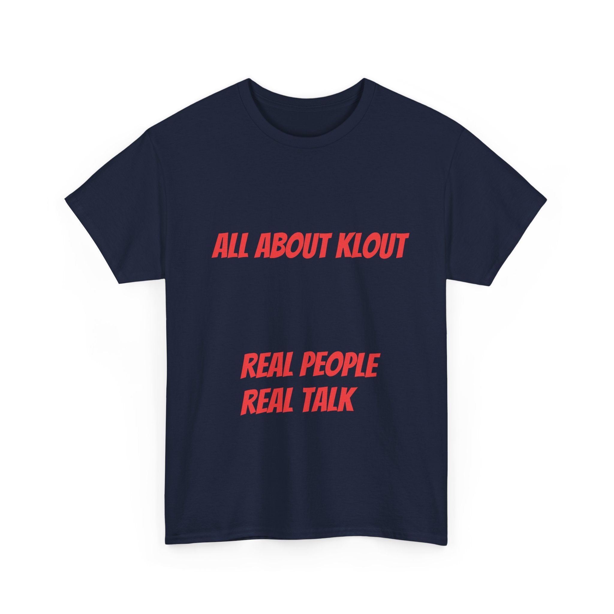 All About Klout Unisex Heavy Cotton Tee