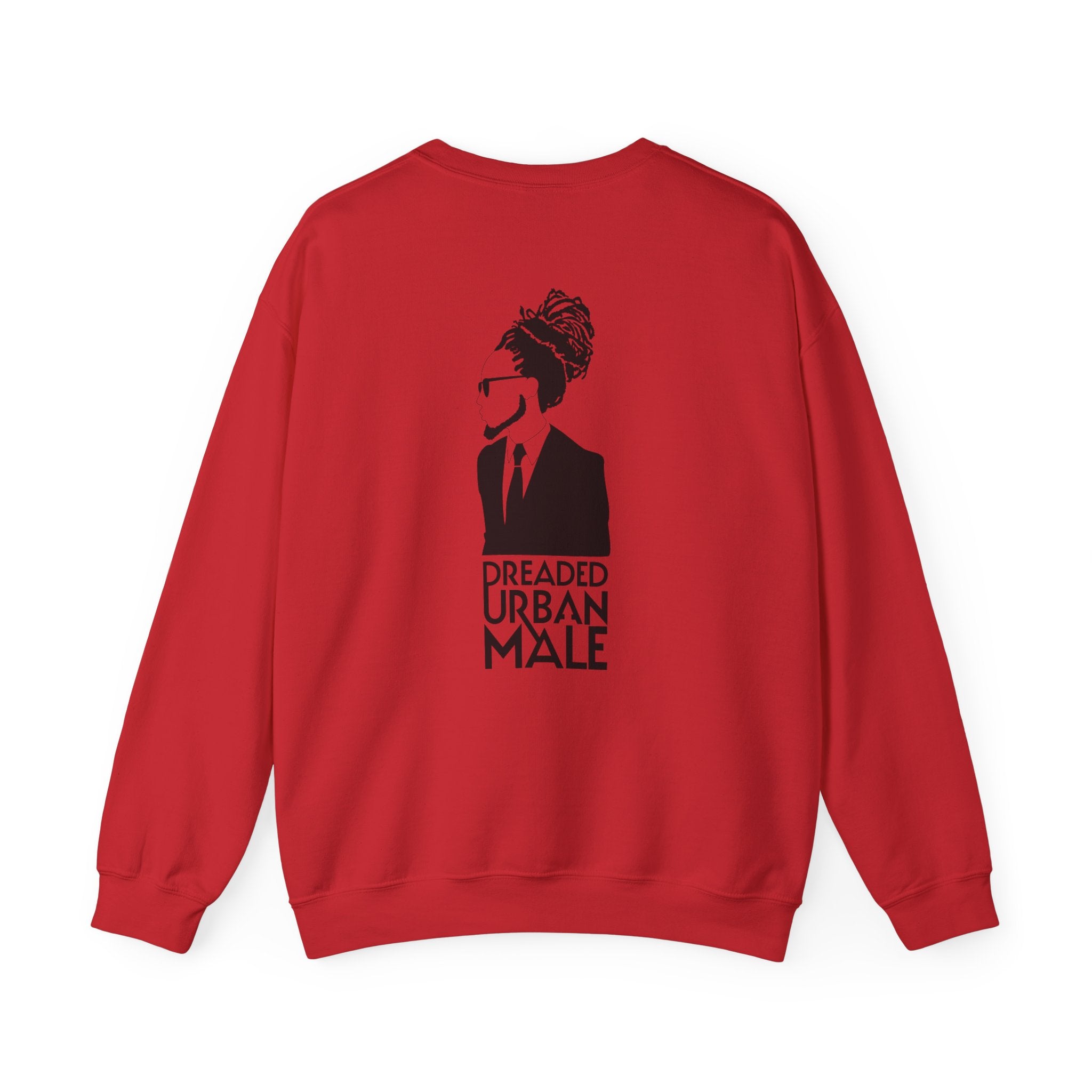 D.U.M. LIFE Crewneck Sweatshirt — Dreaded Urban Male Graphic Crewneck
