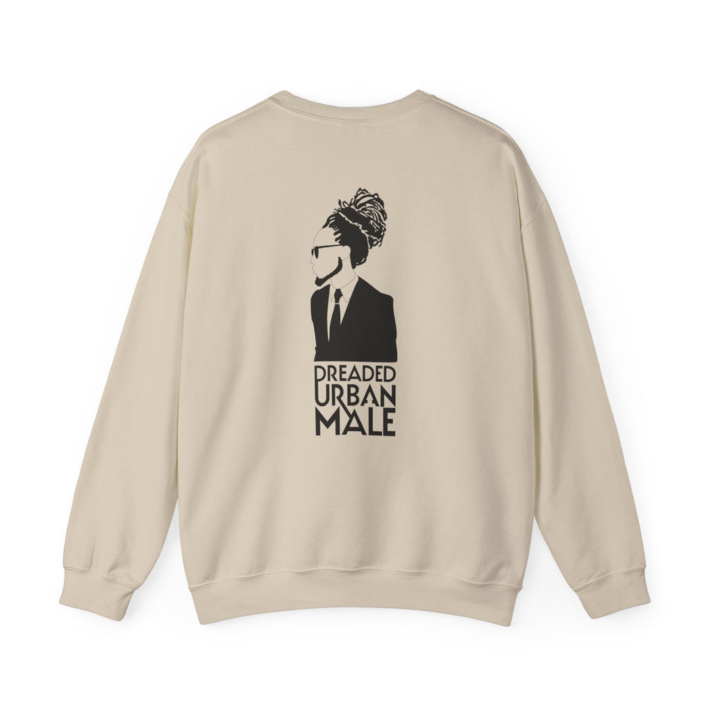 D.U.M. LIFE Crewneck Sweatshirt — Dreaded Urban Male Graphic Crewneck