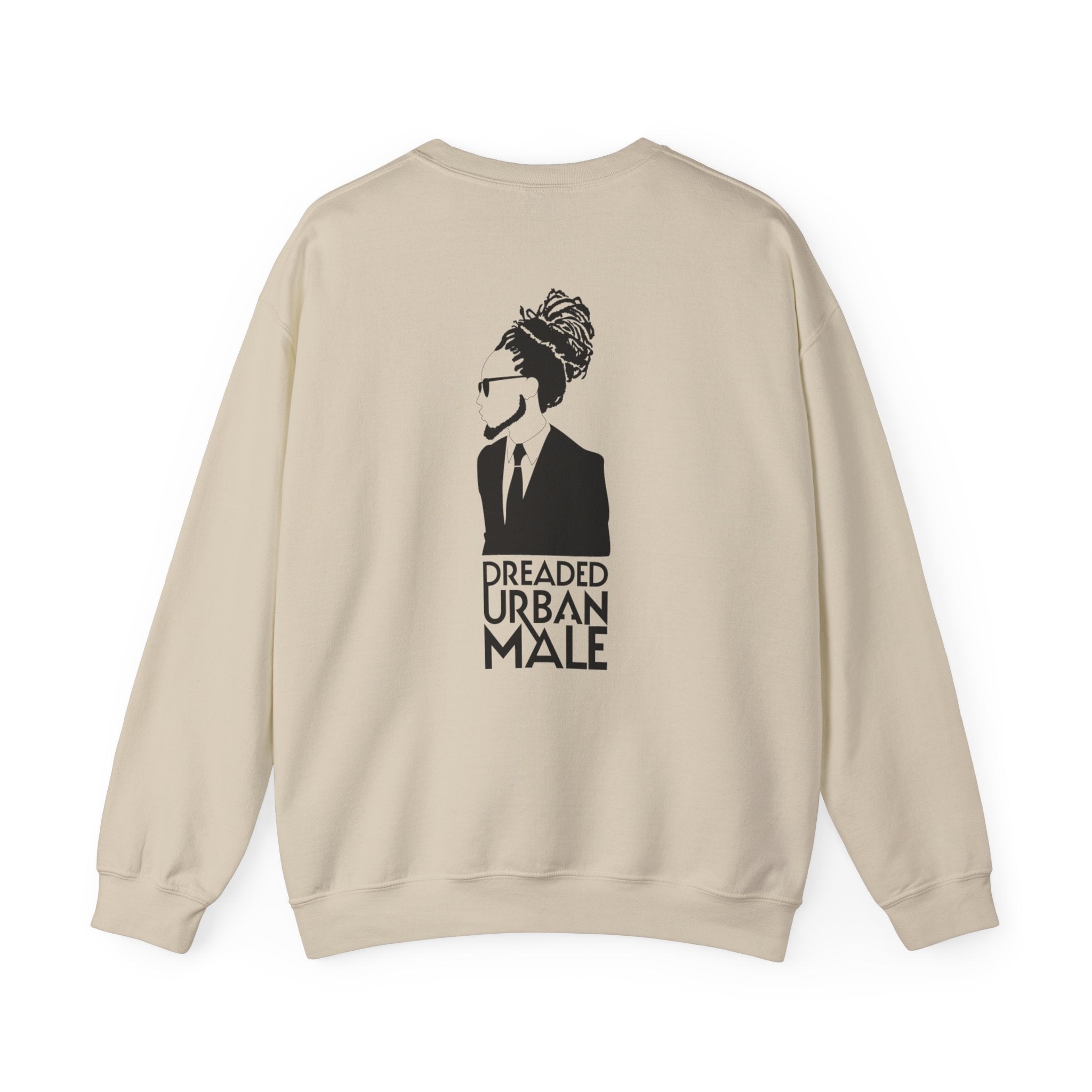 D.U.M. LIFE Crewneck Sweatshirt — Dreaded Urban Male Graphic Crewneck
