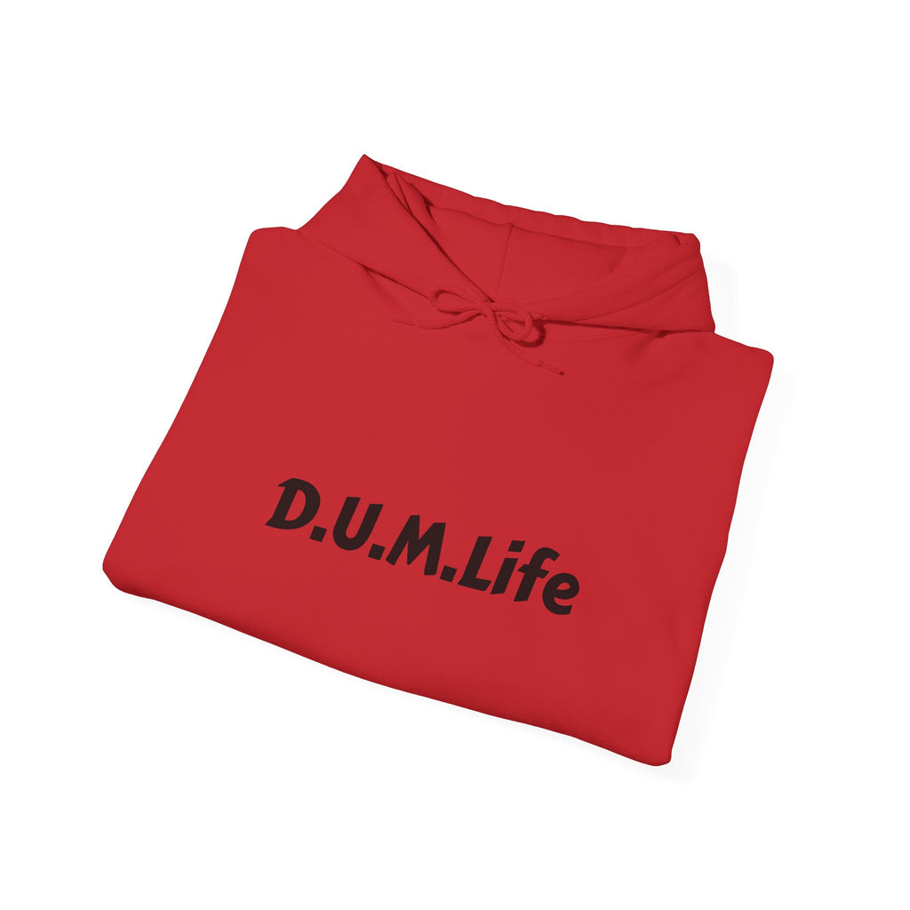 D.U.M.Life Graphic Hoodie — Dreaded Urban Male Streetwear Pullover