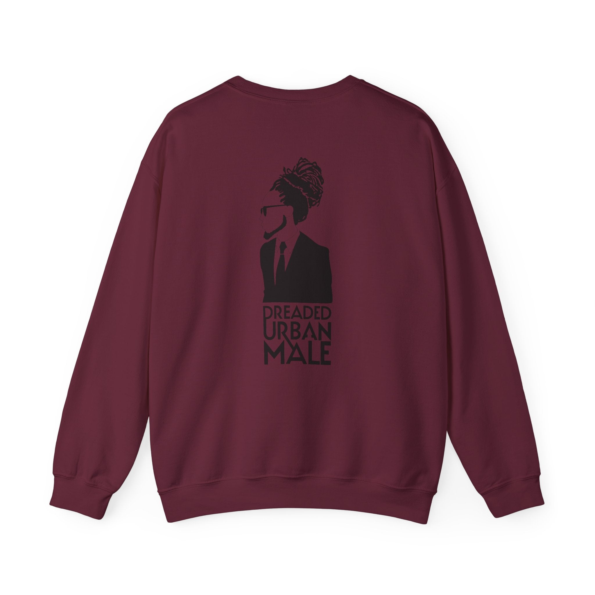 D.U.M. LIFE Crewneck Sweatshirt — Dreaded Urban Male Graphic Crewneck